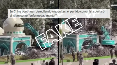 Un parque de atracciones en Indonesia es demolido